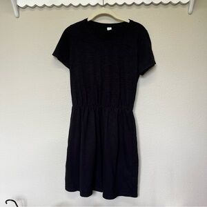 Old Navy Black Tee Shirt Dress